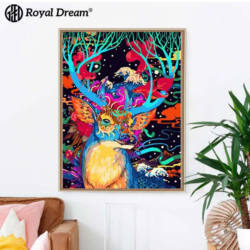 

Cross Border a Generation of Fat DIY Digital Oil Painting Manufacturers Direct Selling Amazon Wholesale AliExpress Foreign Trade