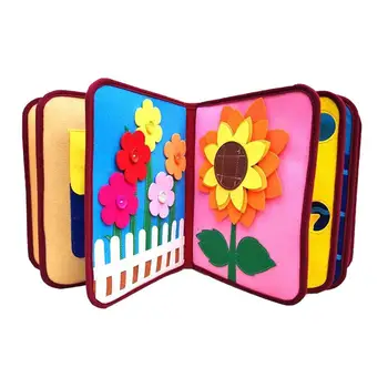 

Cloth Books Educational Baby Toys Hot Infant Kids Early Development Cloth Books Cartoon Animal Learning Unfolding Activity Books