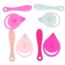 2 шт. силиконовых кейсов для чистки лица инструменты массаж ExfoliatingFacial пилинг щеточка для чистки стиральная машина