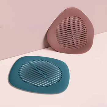 

New Hair Catch Shower Drain Hair Trap Shower Hair Drain Catcher Silicone Bathtub Drain Cover Hair Stopper Universal Home Drain P