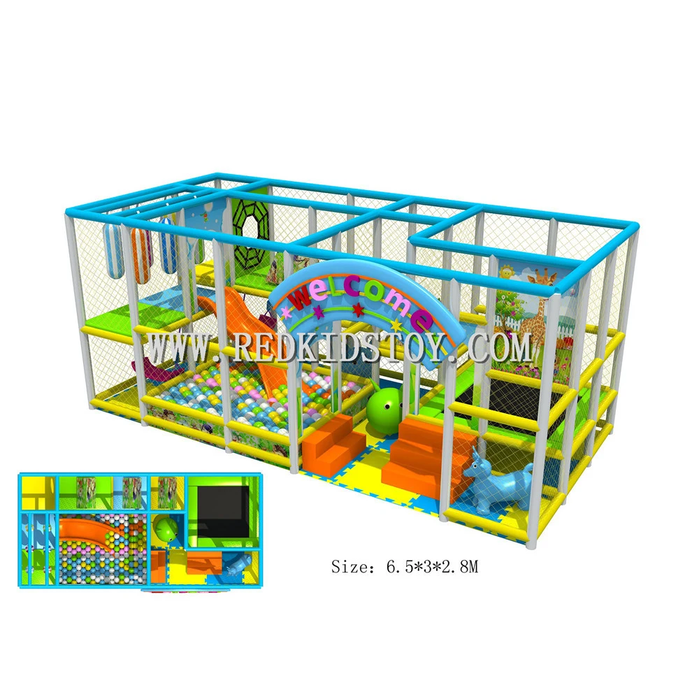 

Exported to Canada Eco-friendly Kindergarten Soft Indoor Playground CE Certificated Nursery Indoor Play Equipment HZ-50615a