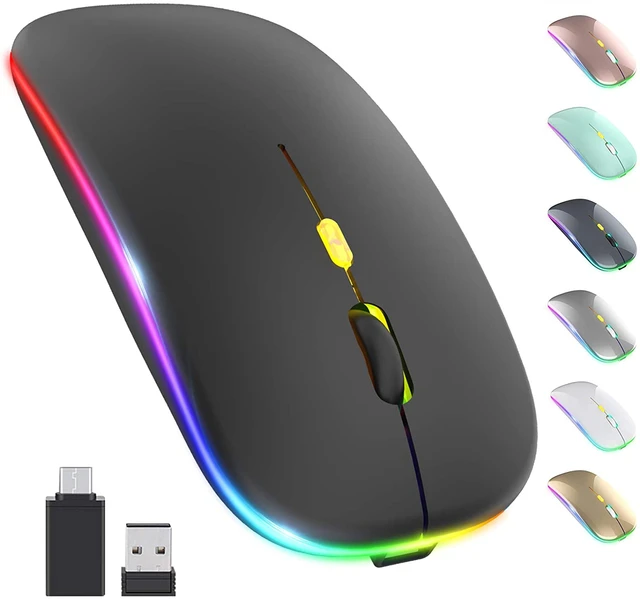 2.4G souris sans fil USB souris optique Portable Ultra mince sans