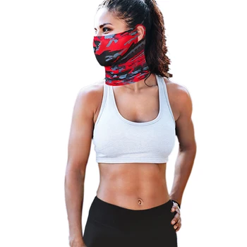 

1Pcs Multifunction Mouth Face Mask Ice Silk Sunscreen Cap Scarf Outdoor Cycling Bicycle Fishing Camouflage Protection Mask