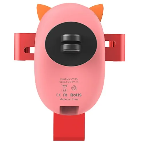 Madevil cat-shaped Беспроводная Быстрая зарядка для мобильного телефона для iphone samsung huawei10W телефон автомобильное зарядное устройство беспроводное быстрое зарядное устройство - Цвет: Белый