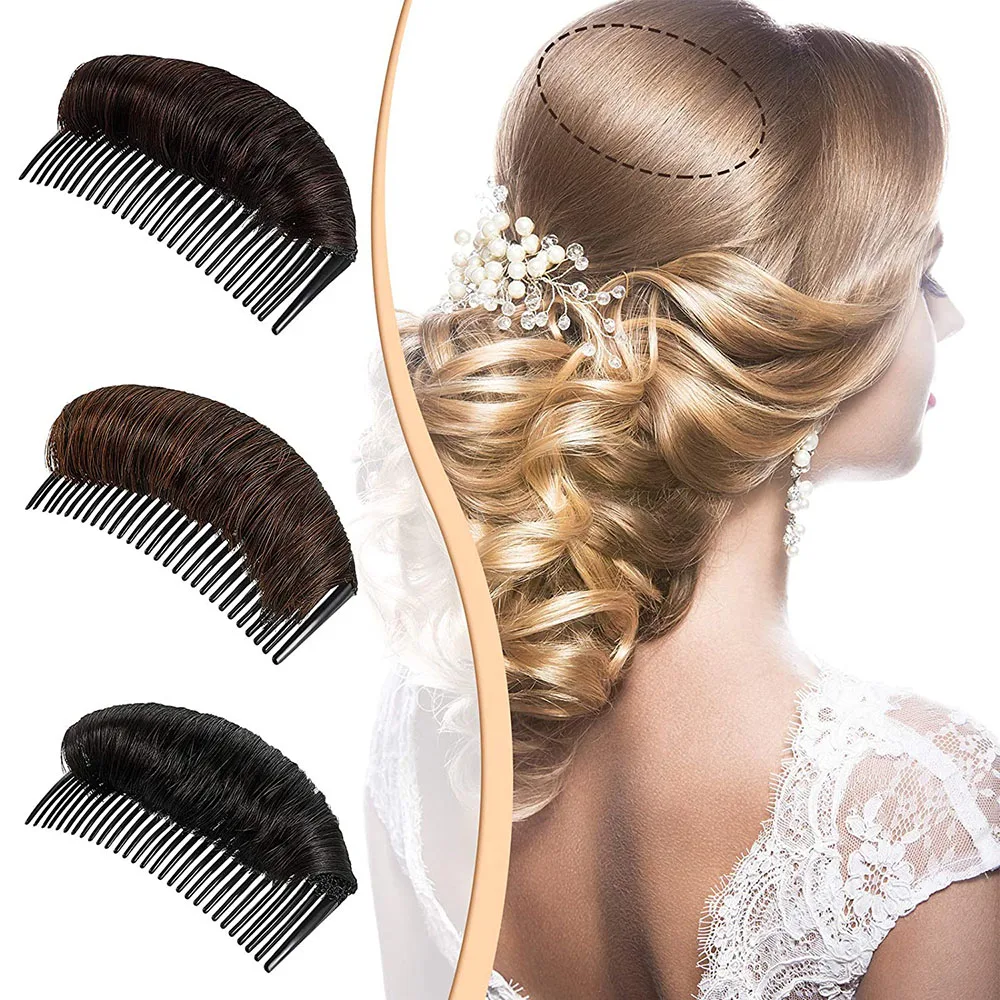 Coussin De Coiffure Pour Femmes, Peigne, Base De Cheveux, Bosse, Perruque,  Chignon, Fête De Mariage, Outils De Coiffure, Accessoires Pour Femmes -  Cheveux Clip - AliExpress