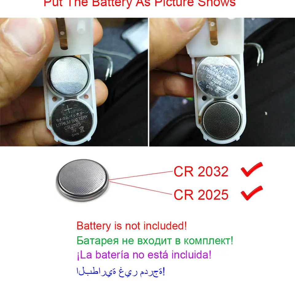 button battery box cr2032 ce2025 3V  (6)