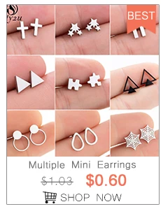 Fashion Earings Jewelry Silver Color Small Pearl Cat Stud Earrings for Women Girls Summer Daisy Flower Earring pendientes mujer