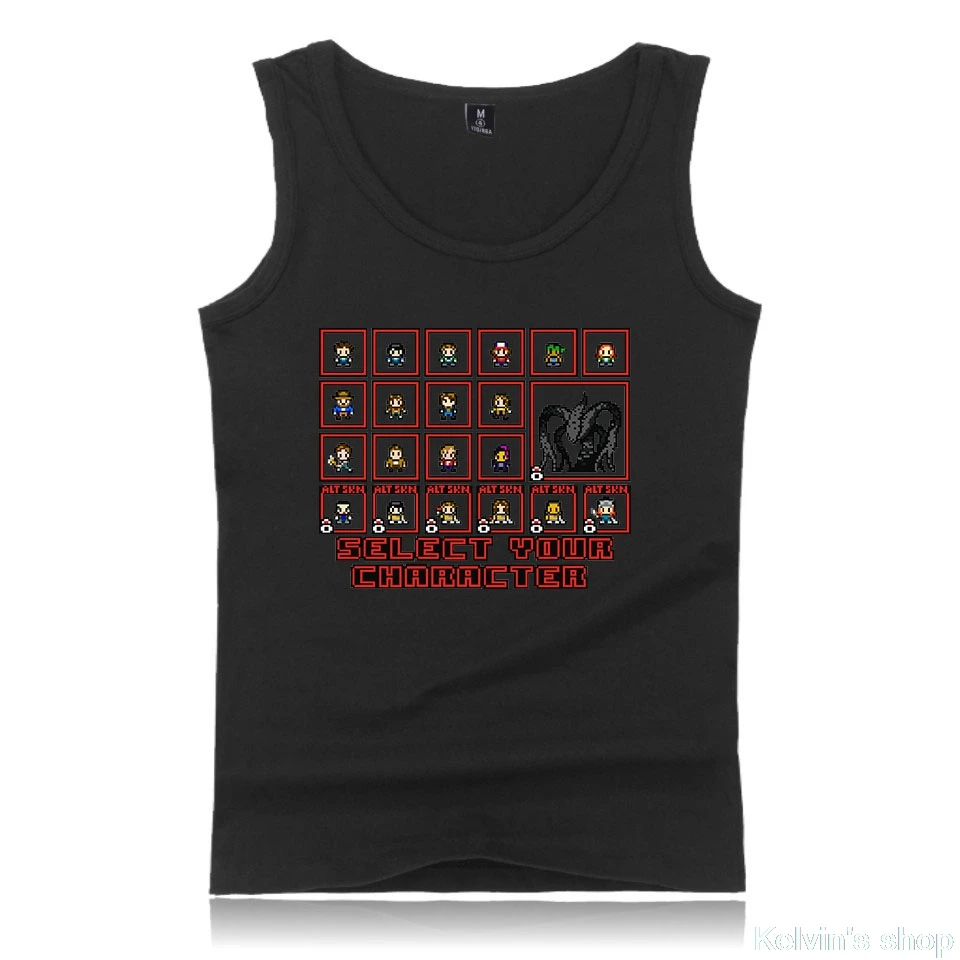 

Stranger things Tank Tops 2D Printed Vest Black Man Muscle Tops Mens Tank top 2019 New Summer waistcoat Tops