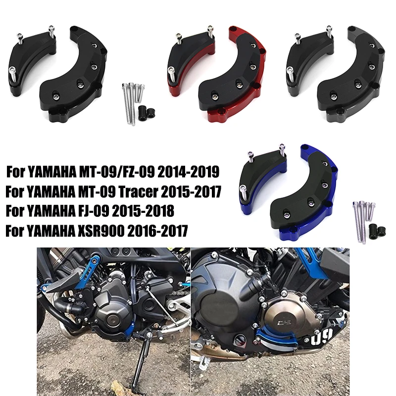 Engine Stator Pulse Slider Crash Protection For YAMAHA MT-09 MT09 MT 09 Tracer 900 XSR900 FJ-09 2014 2015 2016 2017 2018 2019 | Автомобили