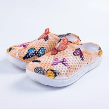 Сандалии Newbeads женские с прорезями Пляжная летняя обувь для сада