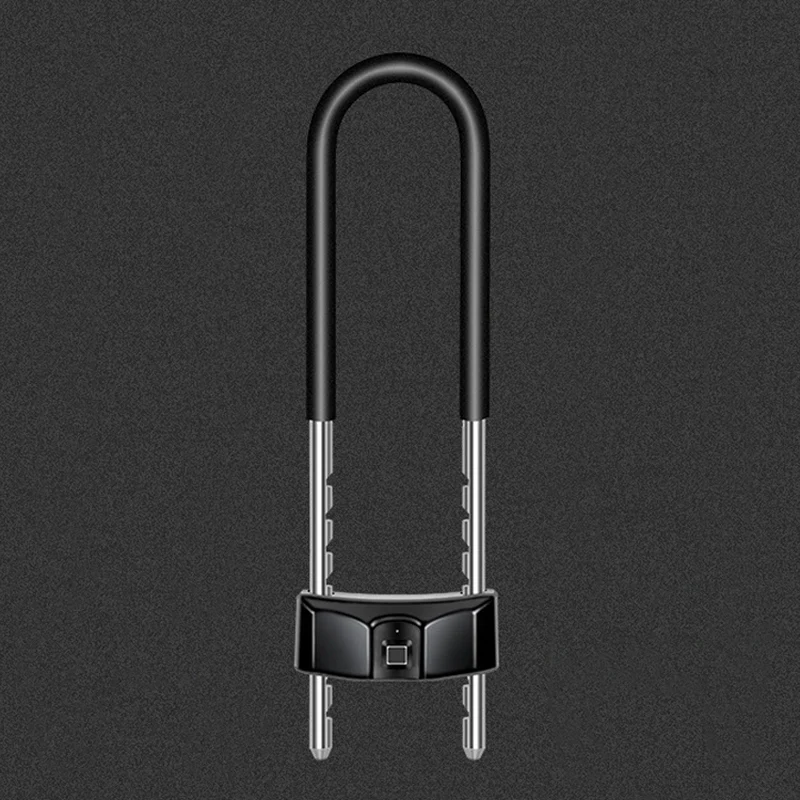 

Smart Fingerprint U-Lock Waterproof Portable Security Anti-Theft Lock,for Office, Shop, House, Motorcycle, Bicycle, Etc.