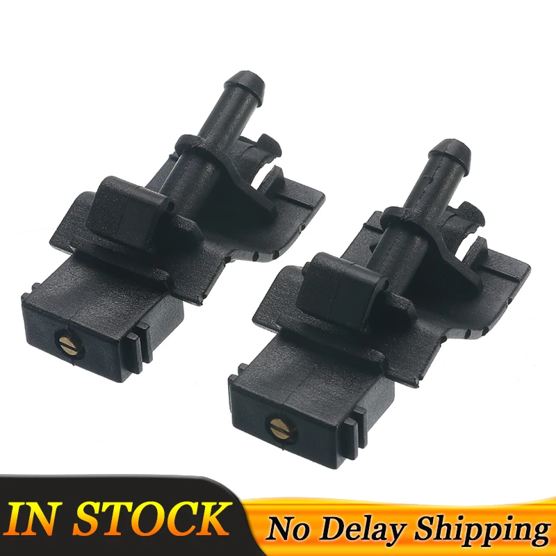 1PairLeftRightCarSprinklerCarWindshieldWasherNozzleJetFit
