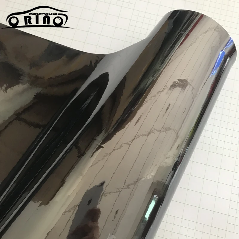 Black Chrome Vinyl Film Sticker-1