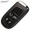 jingyuqin KeylessGo 433Mhz Hitag-AES 4A Chip 2/3/4/5 BTN Remote Smart Key for Jeep Cherokee DODGE RAM Durango Chrysler GQ4-54T ► Photo 2/6