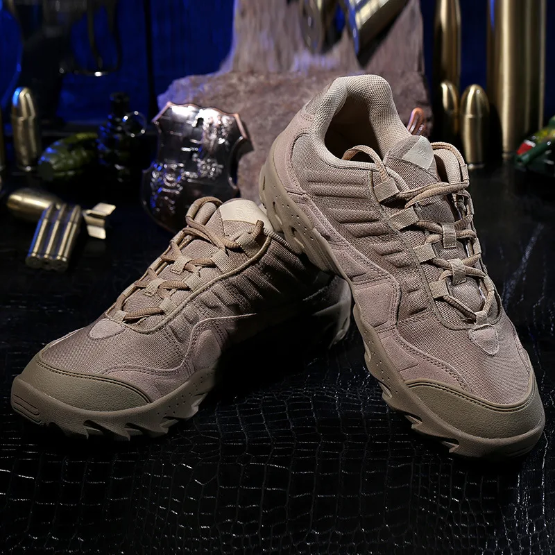 Tactical-Boots Sneakers Combat-Shoes Military Hiking Waterproof Outdoor Men Wholesale