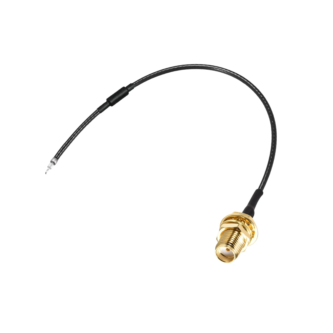 

uxcell SMA Female Bulkhead Connector with Magnetic Ring RF Adapter 4inch RF1.37 Cable for WiFi Router UF.L/3G/GSM/4G Module