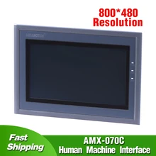 7 HMI AMX-070C Touch Screen Replace Samkoon SK-070E Human Machine Interface Touch Panel
