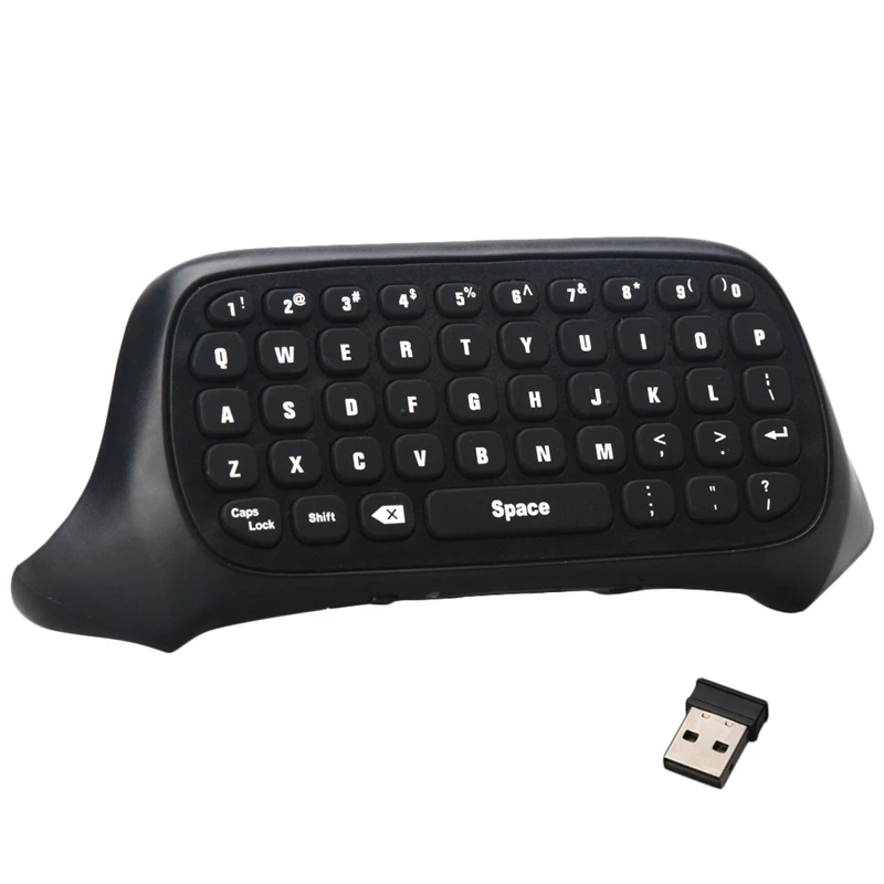 

for Xbox ONE Three Generations 2.4G Back Green Light Handle Keyboard Wireless Chat Game Keyboard