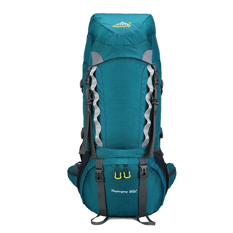

60L Specialized Molle Camping Trekking Backpack Water Resistant Refelctive Climbing Hiking Rucksack Utility Mountaineering Bags