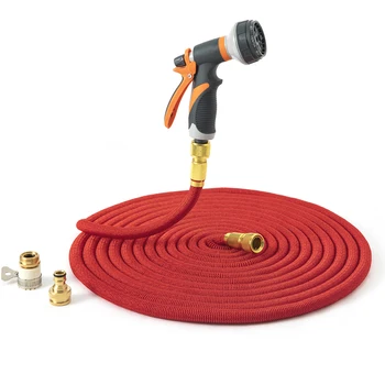 

2020 Big Promotion Expandable Garden Hose Stretch For Car Wash Extensible Stretchy Hose Pipe Shrinks Flexible Water Hose