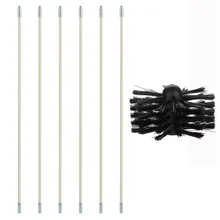 Сушилка промышленного типа для камина, прочный практичный поворотный чайник с 6 стержнями, инструмент для уборки дома, нейлон