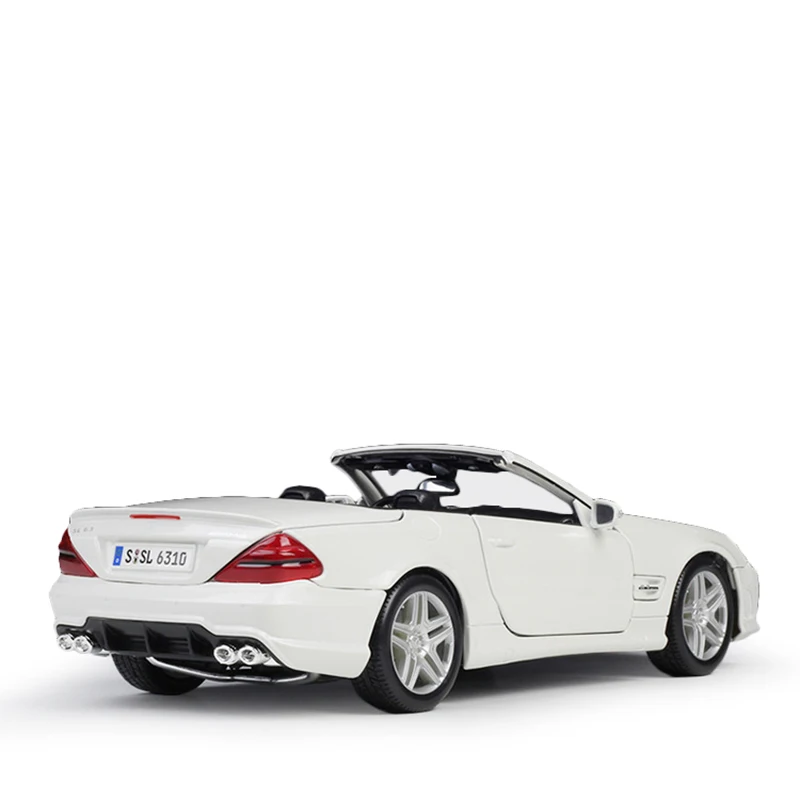 Maisto 1:24 Mercedes-Benz SLS AMG имитация сплава Модель автомобиля ремесла украшение Коллекция игрушек инструменты подарок
