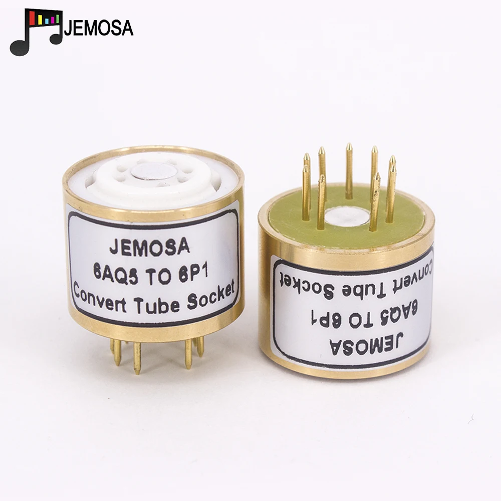 1PC 6AQ5 TO 6P1 DIY Audio Vacuum Tube Amplifier Convert Socket Adapter