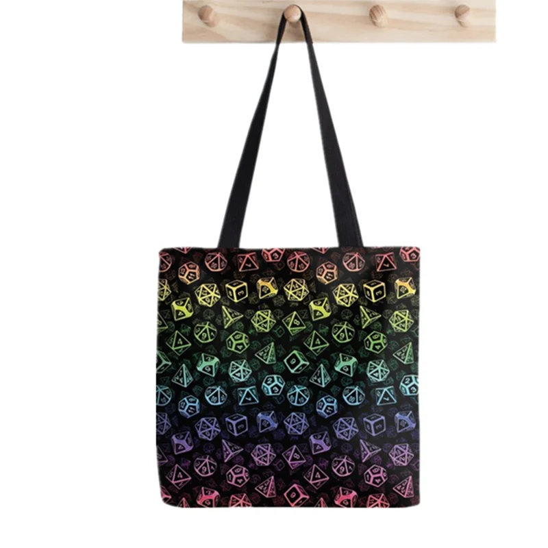 2021 Shopper Dog pattern Tote Bag Printed Tote Bag women Harajuku shopper handbag girl Shoulder shopping bag Lady Canvas Bag
