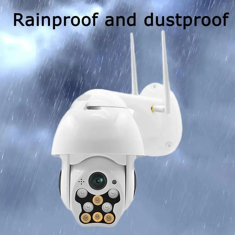CUJMH 4X Zoom ИК Сеть видеонаблюдения IP камера купольная Wifi Pan беспроводная камера 1080P скорость открытый наклон безопасности Q2L0