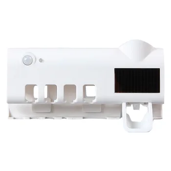 

UV Light Ultraviolet Dust-proof Toothbrush Sterilizer Automatic Toothpaste Dispenser Tooth Brush Holder Oral Hygiene Cleaner