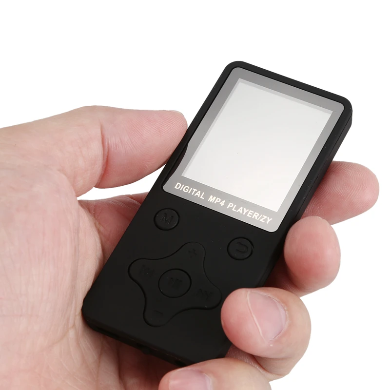 Мини mp3-плеер со встроенным динамиком Высокое качество портативный Mp3 без потерь Звук Музыкальный плеер fm-рекордер MP3-плеер Черный