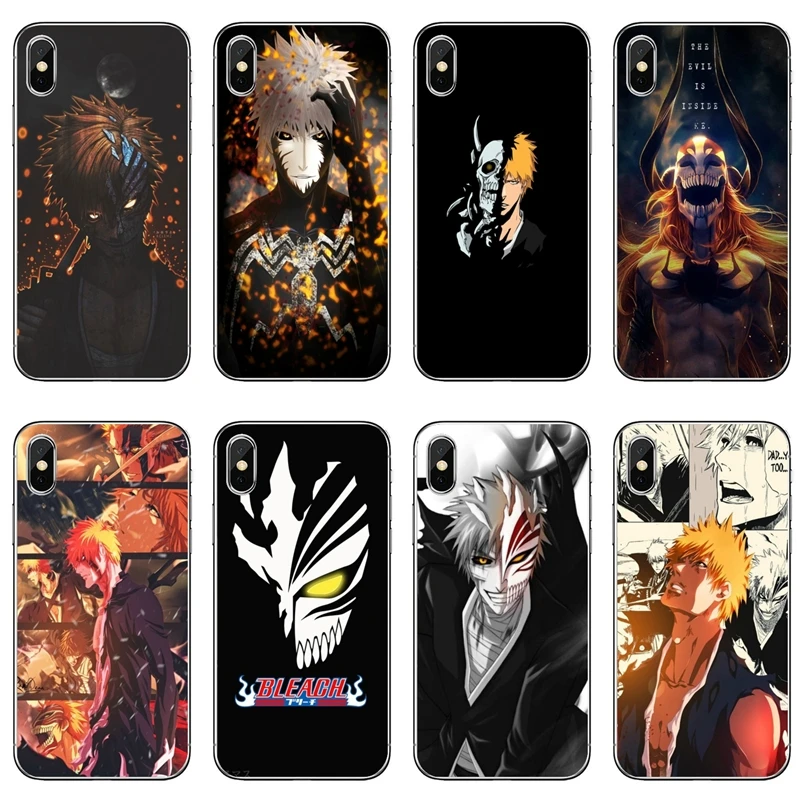 Отбеливатель Аниме Ichigo Kurosaki аксессуары чехол для телефона Samsung Galaxy M30 J8 J7 J5 Pro J6 J4