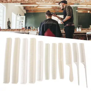

11pcs Professional Barber Comb Barbershop Detangle Haircut Styling Comb Hairdressing Tool Hair Cutting Accessories Kits