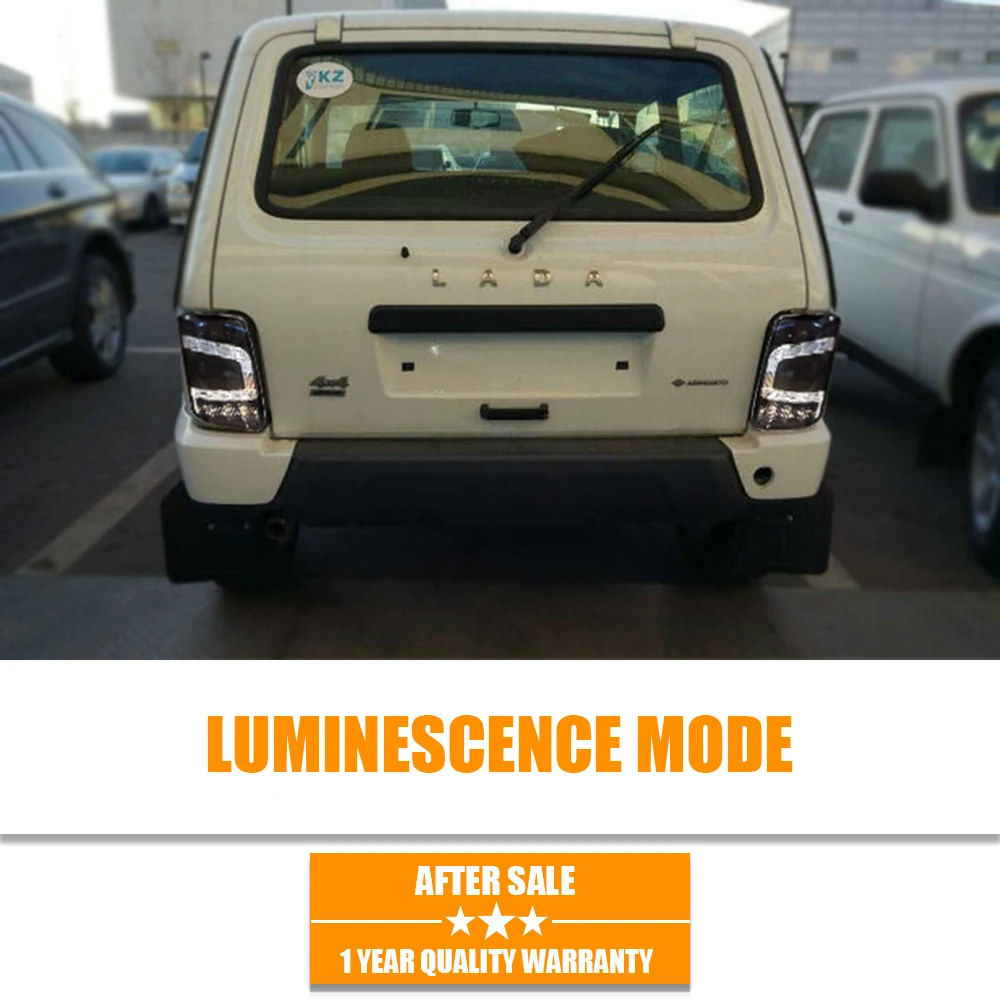 Для lada светодиодный фонарь светильник s 2 предмета автомобиля Средства для укладки волос светодиодный задний бег светильник s для Lada Niva 4x4 1995 указатель поворота светильник