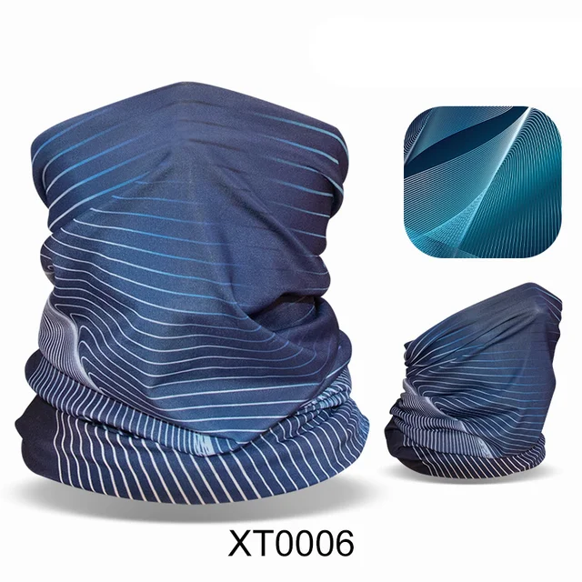 2021Multifunctional Cycling Outdoor Sport Magic Scarf Men Women Camping Hiking Scarves Sun Protection Bandana Neck Gaiters scarf Xt0006