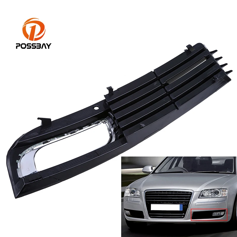 POSSBAY High Quality Left / Right Side Automobiles Car Lower Fog Light Grilles Cover For Audi A8 D3 2007/2008/2009/2010 | Автомобили и