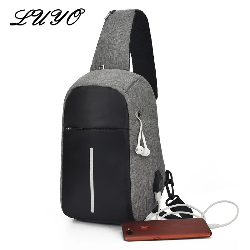 

LUYO Nylon Casual Men Backpack Waist Bags Mobile Phone Travel Pouch Bag Fanny Pack Holographic Purse Waistbag Sac Ceinture