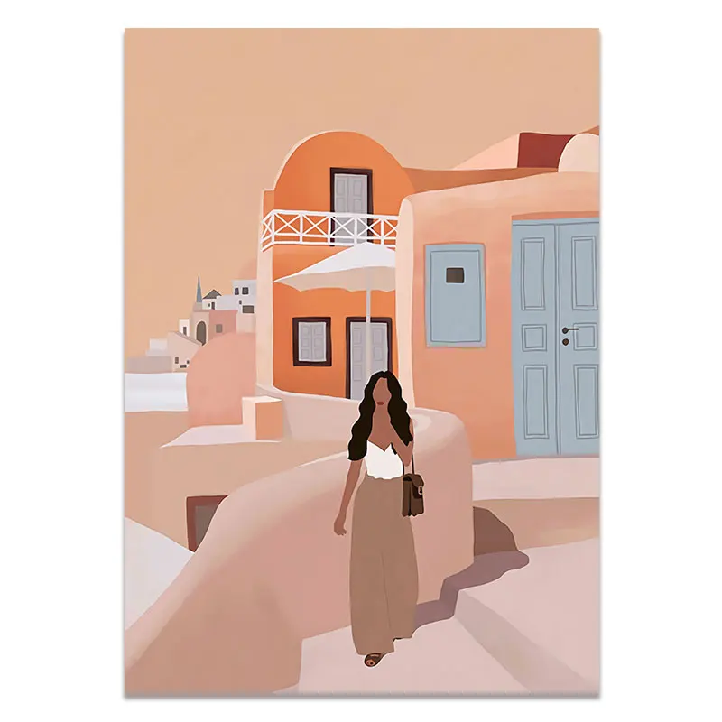 Fashion-Vintage-Girl-Abstract-Figure-Wall-Art-Canvas-Painting-Nordic-Posters-and-Prints-Wall-Pictures-for (9)