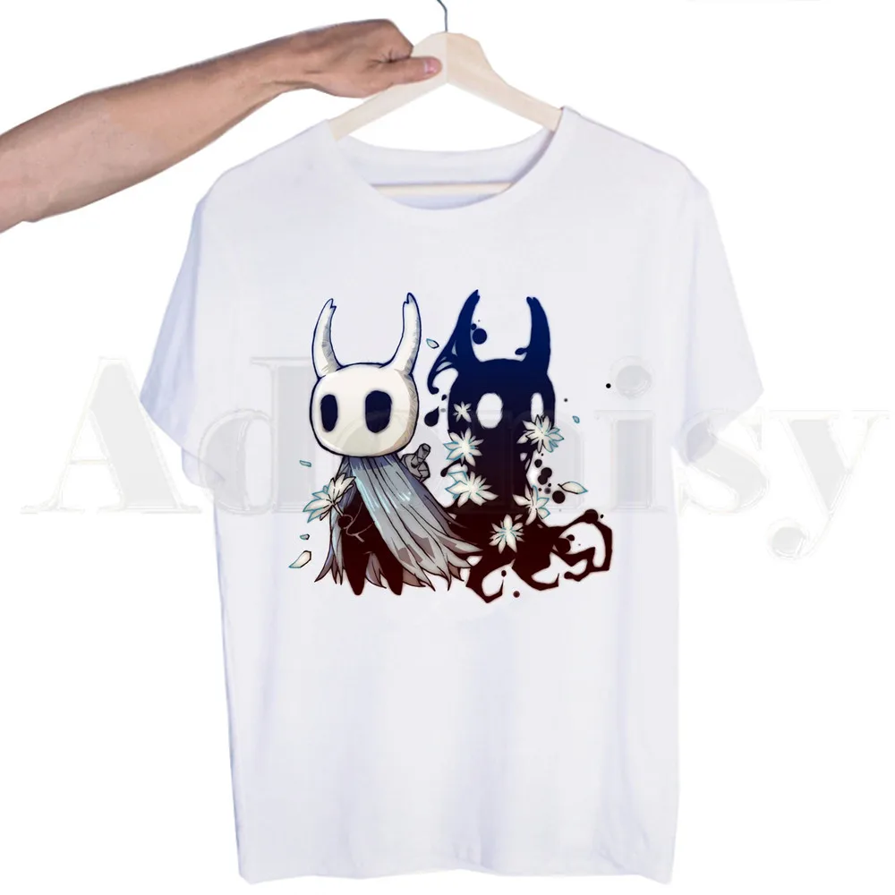 Lógico Incitar necesidad Ghost Knight Graphic Art Hollow Knight camisetas divertidas para hombres,  moda de verano, camisetas, ropa de calle Harajuku|Camisetas| - AliExpress