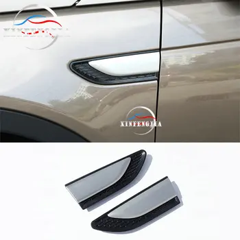 

2x Side Wing Air Flow Fender Intake Vent Replace Cover For Discovery Sport 15-18