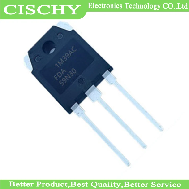10pcs/lot FDA59N30 59N30 TO-3P 59A 300V TO3P new original In Stock | Электронные компоненты и принадлежности