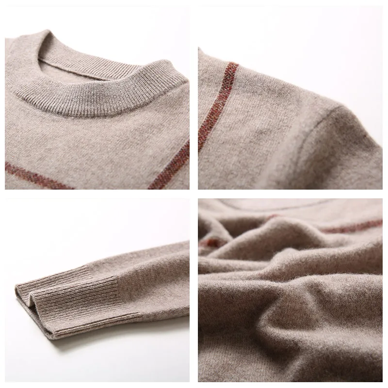 COODRONY Brand Sweater Men 100% Merino Wool Pullover Men Winter Thick Warm Sweaters Soft Cashmere Casual O-Neck Pull Homme 93042 COODRONY Brand Sweater Men 100% Merino Wool Pullover Men Winter Thick Warm Sweaters Soft Cashmere Casual O-Neck Pull Homme 93042