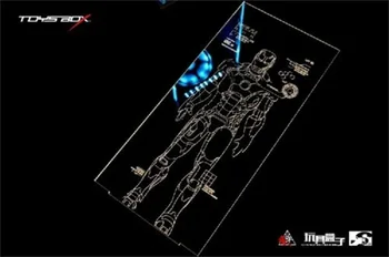 

TOYS-BOX MK20 1/12 Holographic Front Panel F 6'' Iron Man Hanga Dust Proof Box