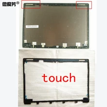 Чехол с сенсорным экраном для ASUS UX303L UX303 UX303LA UX303LN, ЖК-задняя крышка, передняя панель, чехол