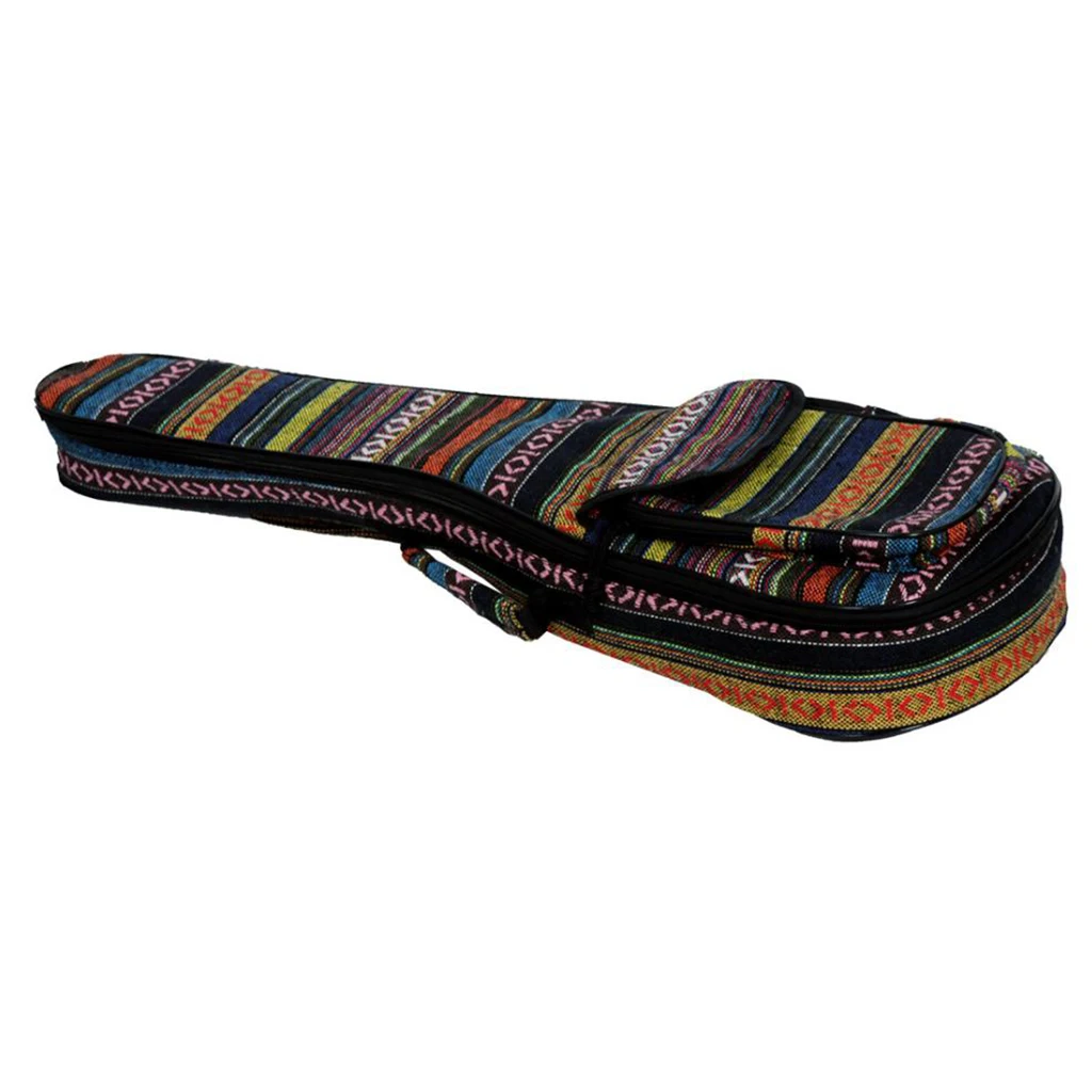 1x Ukulele Travel Bag Padded 23'' Carrying Backpack for Guitar Back Bag Case Guitar Parts & Accessories