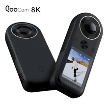 Kandao Qoocam 8K 360 VR kamera akcji z ponad 2.4 Cal ekran dotykowy 4K 360 przekaz na żywo 8K 30fps 4K 120fps APS-C jakość obrazu