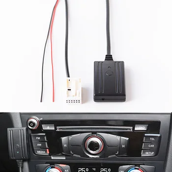 

Bluetooth Module Aux Receiver Cable Adapter for RCD210 RCD310 RCD510 12Pin CD Changer Socket Music + MIC + Support Song Change