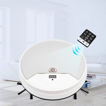 

Scheduled Robot Vacuum Cleaner USB Charging Multi-function vacuum cleaner with Remote Control Water Tank Sweeping