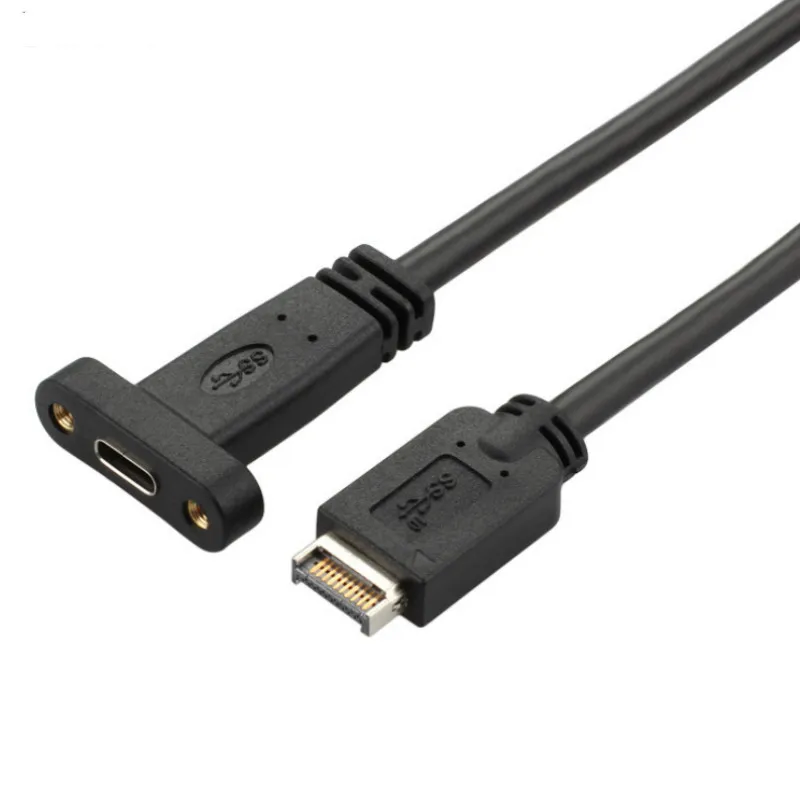 USB 3 1 Тип E PCI к C женский Gen 2 удлинитель С профильным кронштейном|Кабели VGA| |