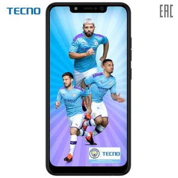 Перейти на Алиэкспресс и купить Смартфон TECNO KB8 Spark 3 Pro, 6.2'' 19:9 1500х720, 2.0GHz, 4 Core, 2GB RAM, 32GB, 13Mpix+2Mpix/8Mpix, 2 Sim